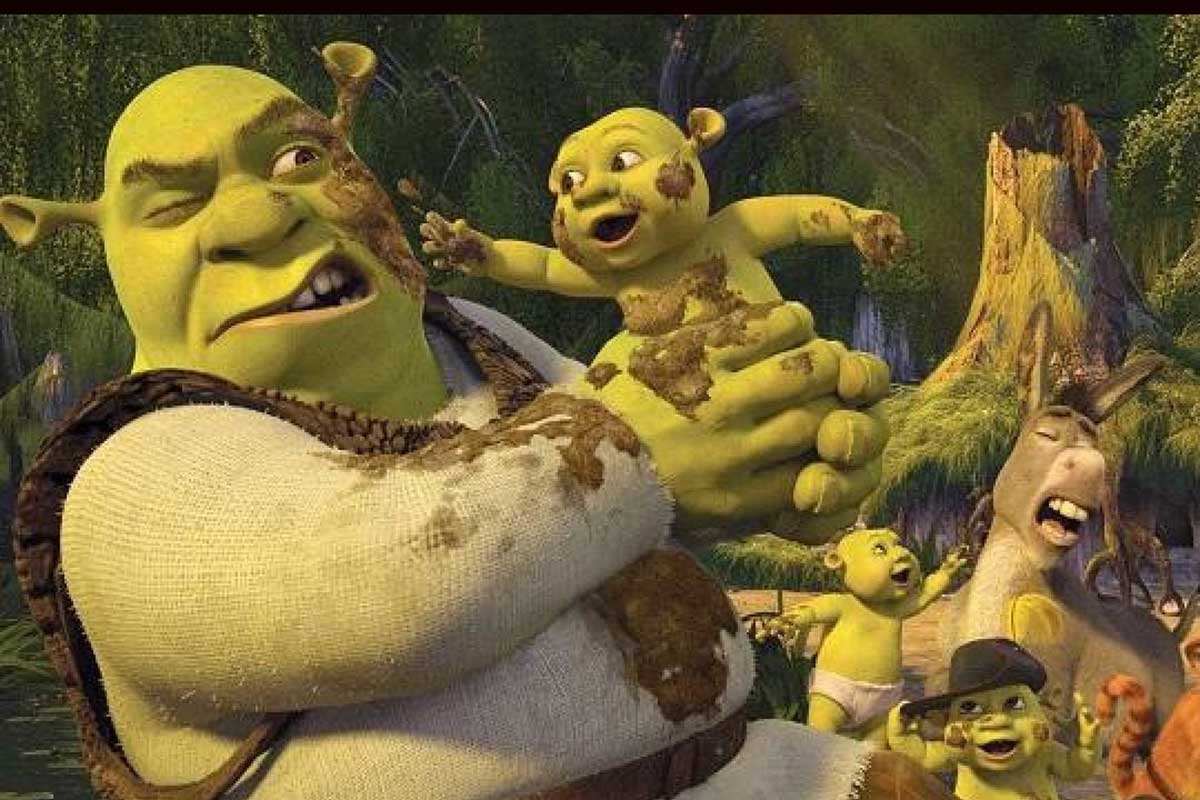 Cena do filme Shrek Terceiro