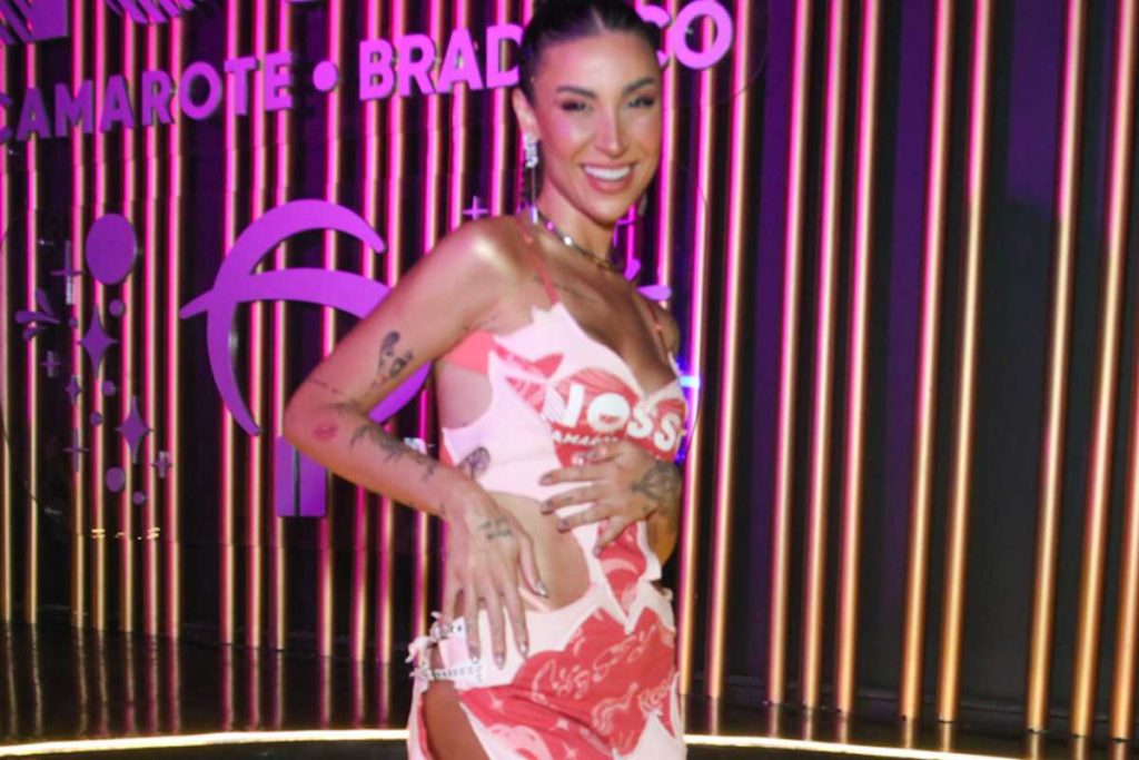 Bianca Andrade, a Boca Rosa, no Nosso Camarote