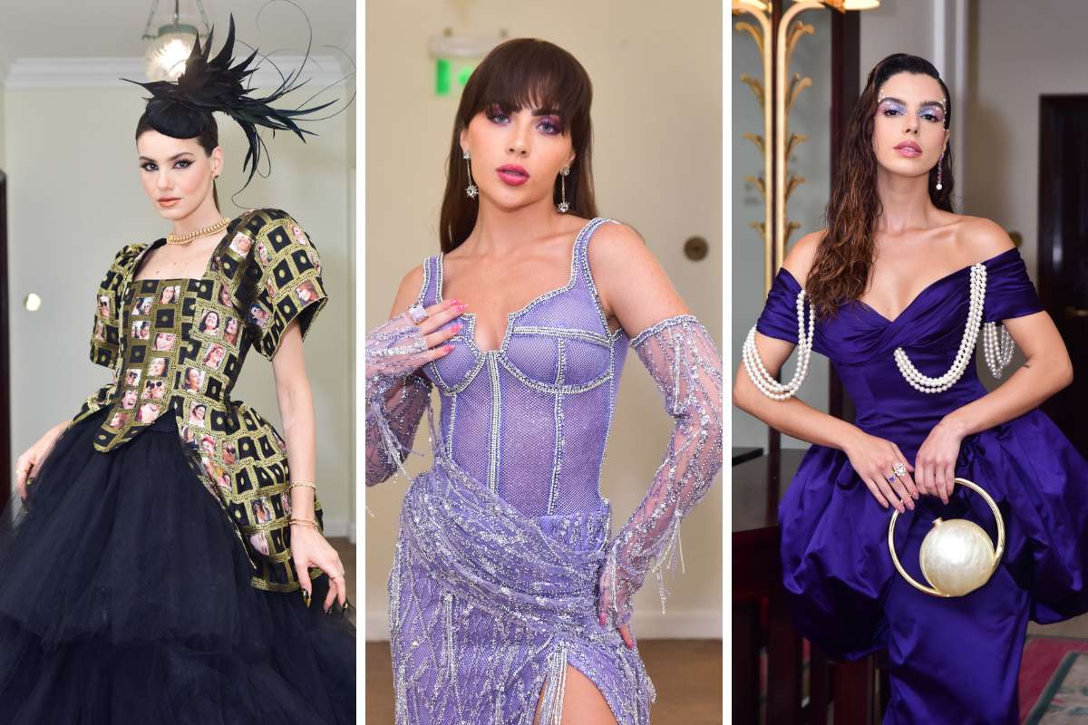 Camila Queiroz, Jade Picon e Giovanna Lancellotti no Baile da Vogue