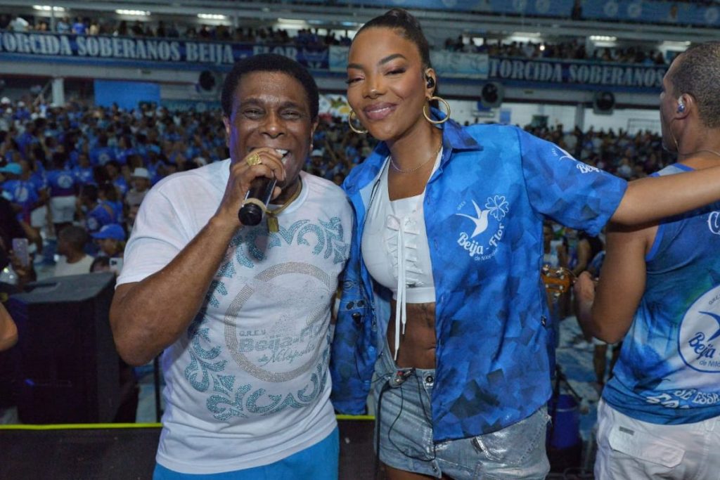 Ludmilla com Neguinho da Beija-Flor