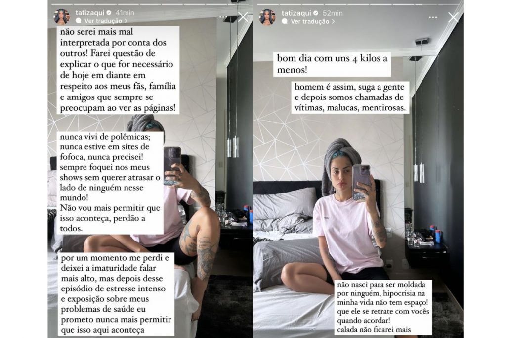 tati zaqui detonando thomaz costa