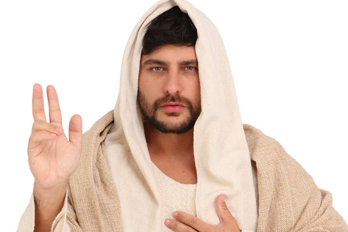 Guilherme Leicam como Jesus