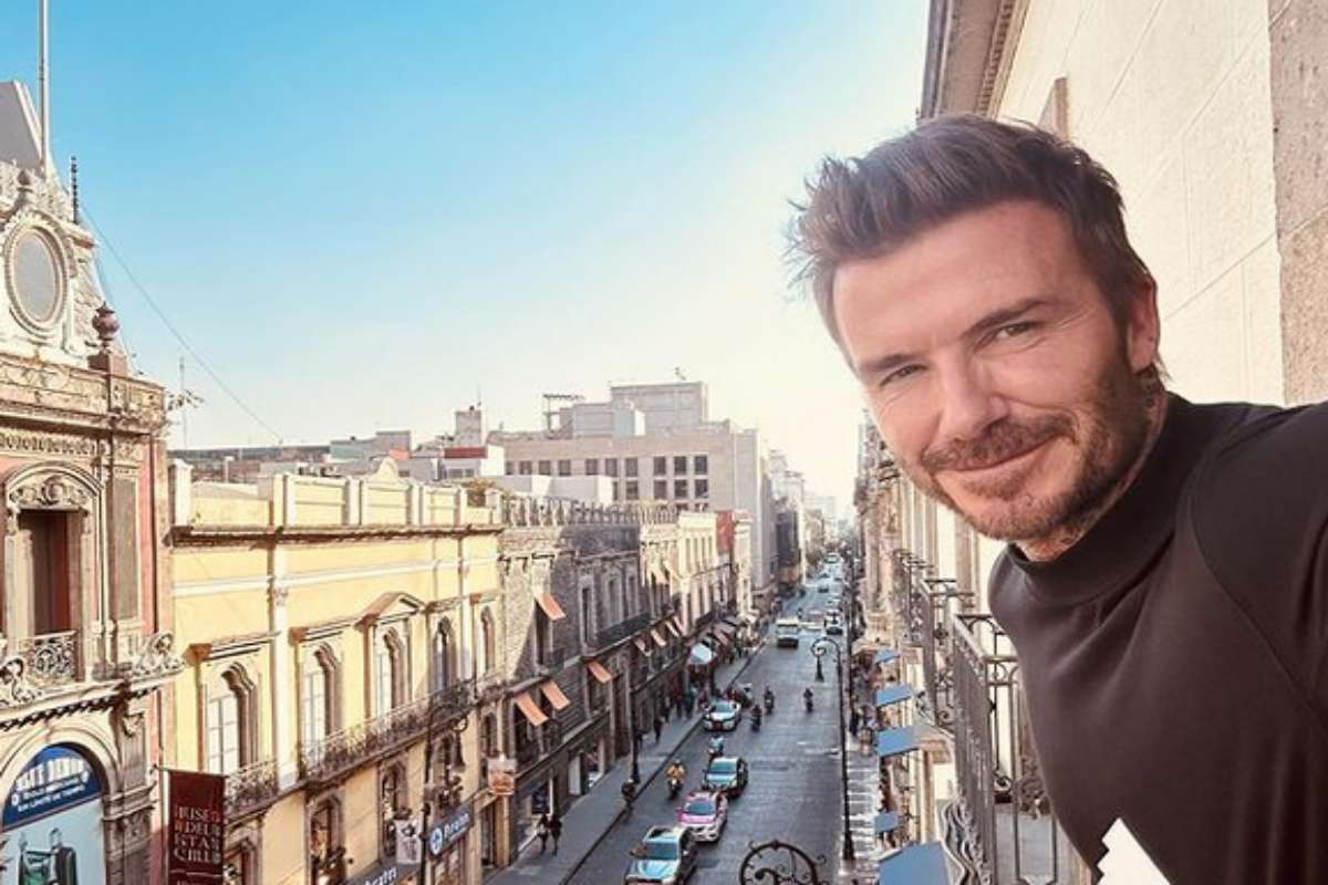 David Beckham na Cidade do México