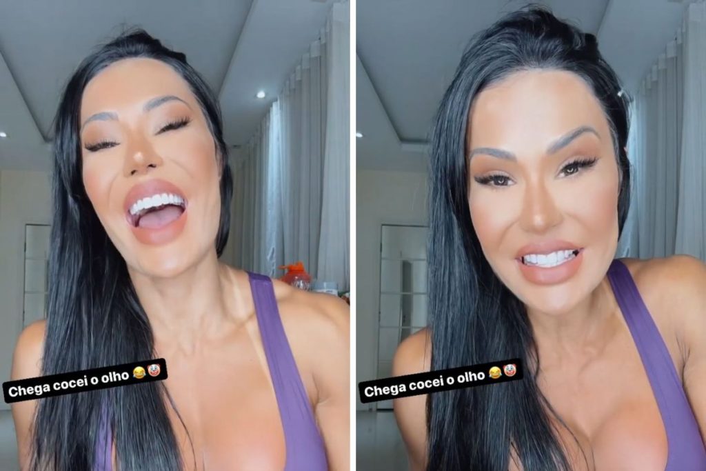 Gracyanne Barbosa e Belo chocam com cenas íntimas na web. Vídeo!