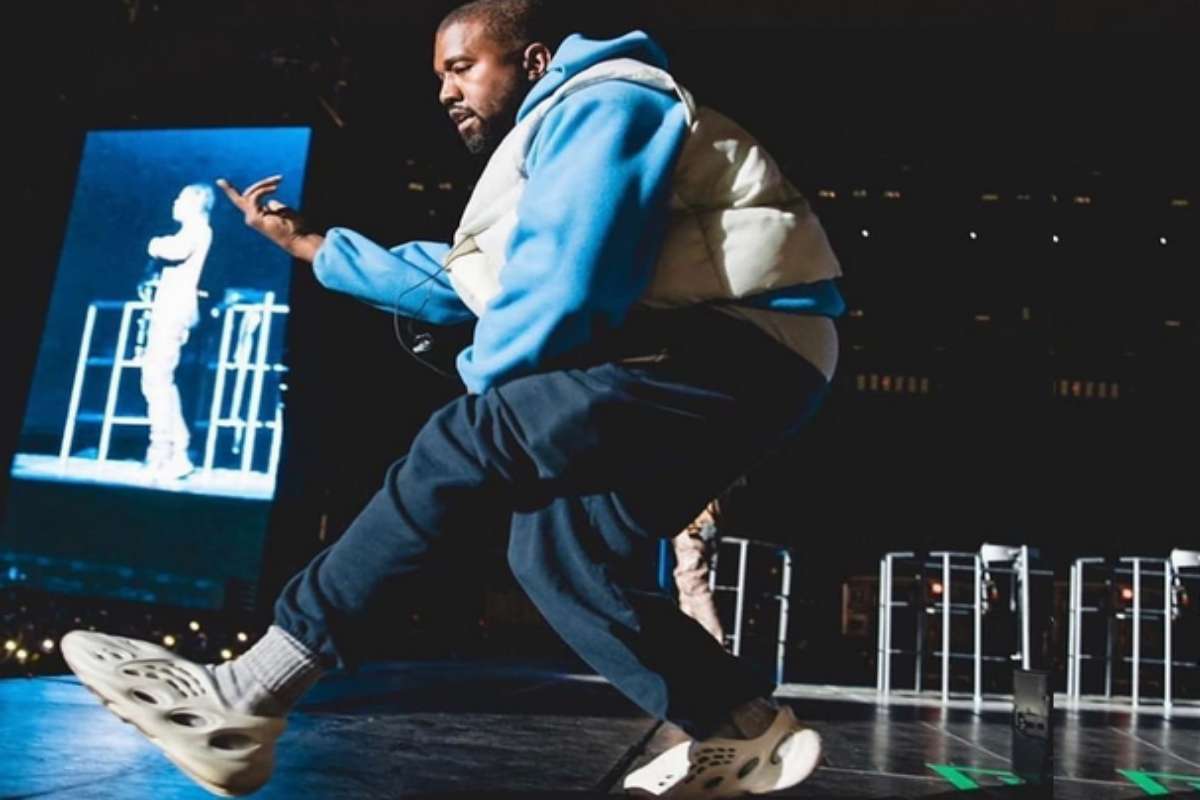 Kanye West no palco