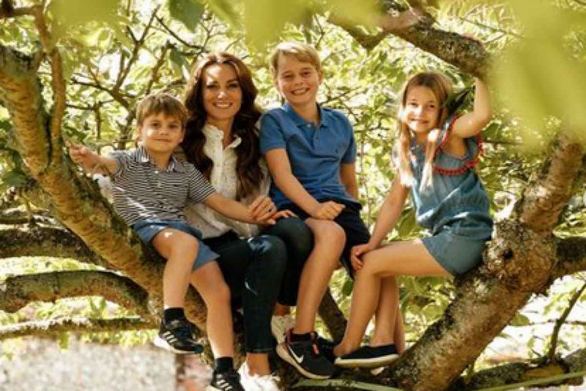 Kate Middleton e os filhos