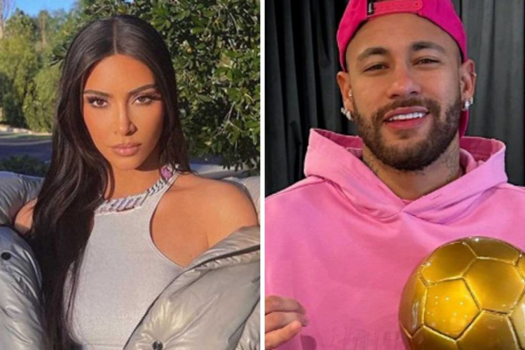 Filho De Kim Kardashian Bate Papo Com Neymar Jr. Fotos! - OFuxico