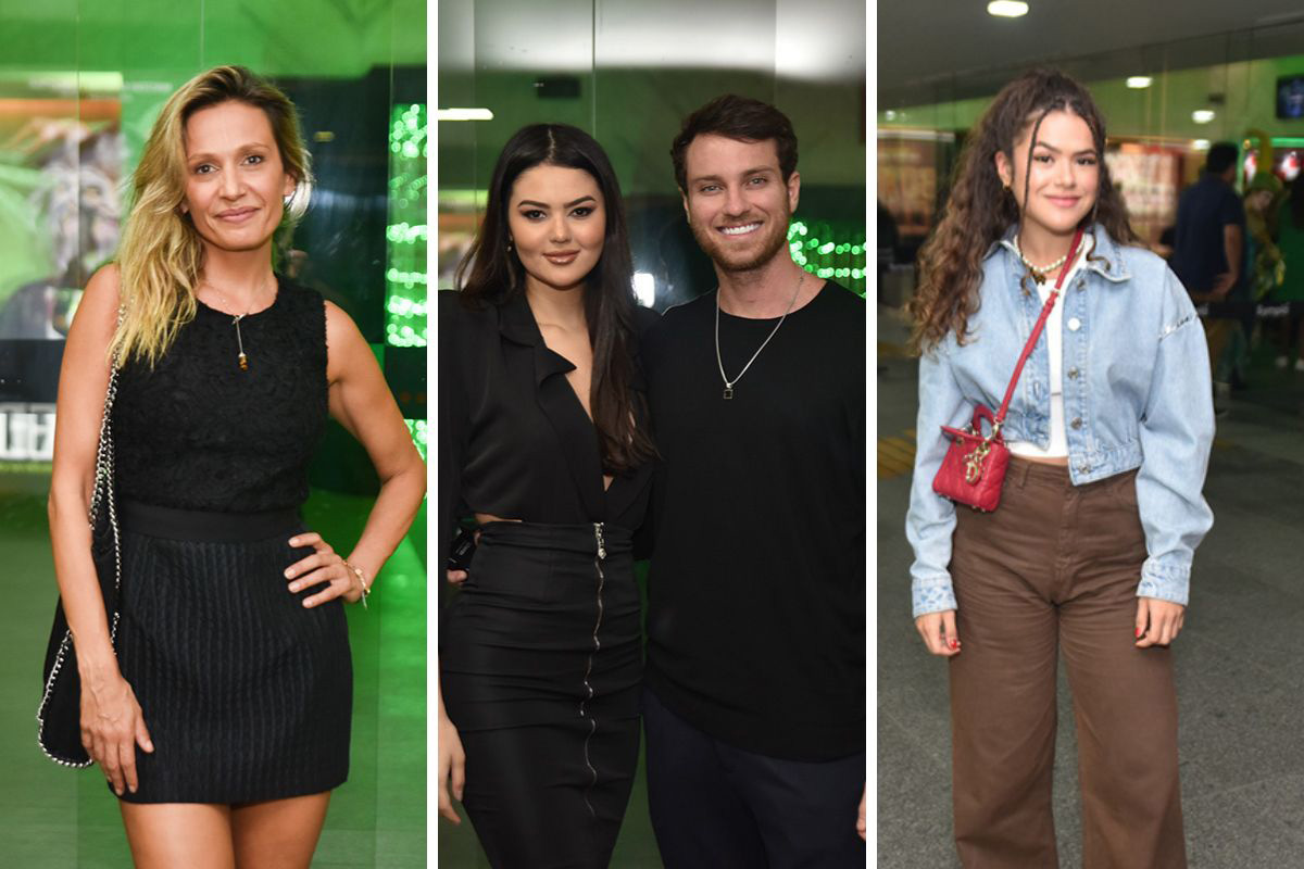 Luisa Mell, Eslovênia Marques, Lucas Bissoli e Maisa Silva curtiram a estreia VIP de Wicked