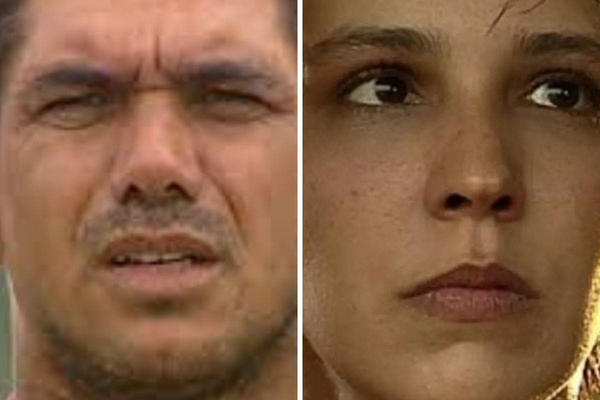 Regino (Jackson Antunes) e Jacira (Ana Beatriz Nogueira) em O Rei do Gado