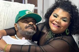 Flora Cruz com Arlindo Cruz