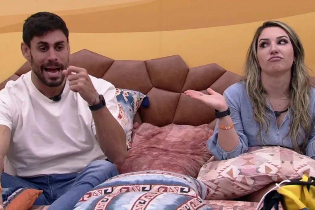 Cara de Sapato e Amanda, no BBB23