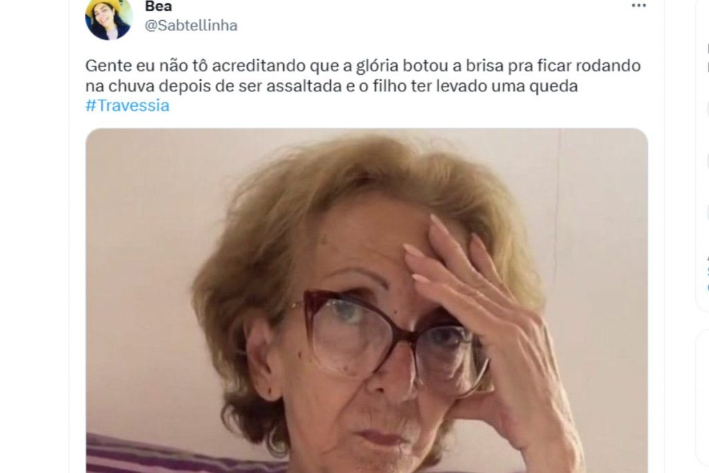 Print de post de crítica Pà cena de Brisa em Travessia