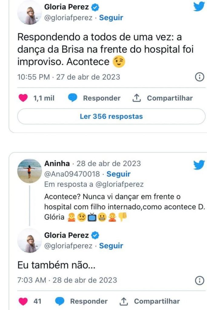 Glória Perez responde críticas sobre cena de Brisa em Travessia