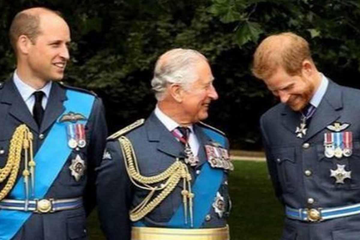 Príncipe William, Rei Charles, Príncipe Harry
