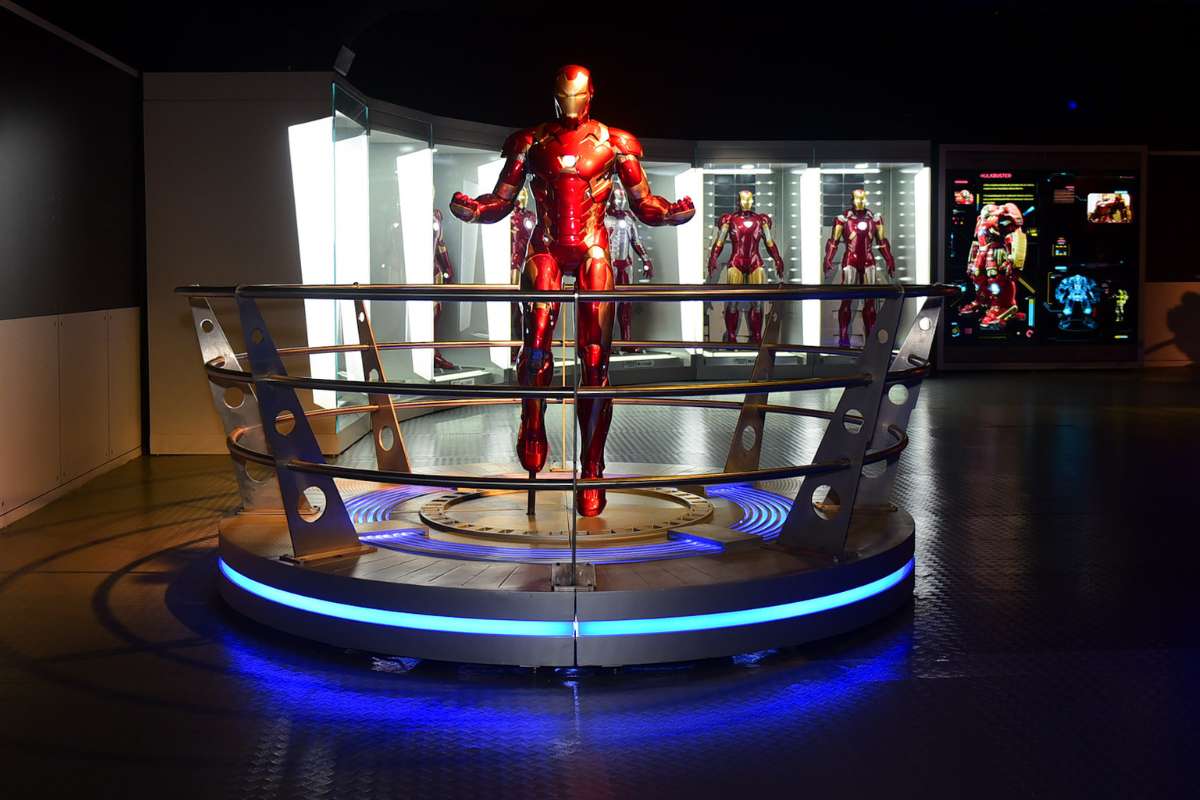 Fasosos visitam exposição Marvel Station