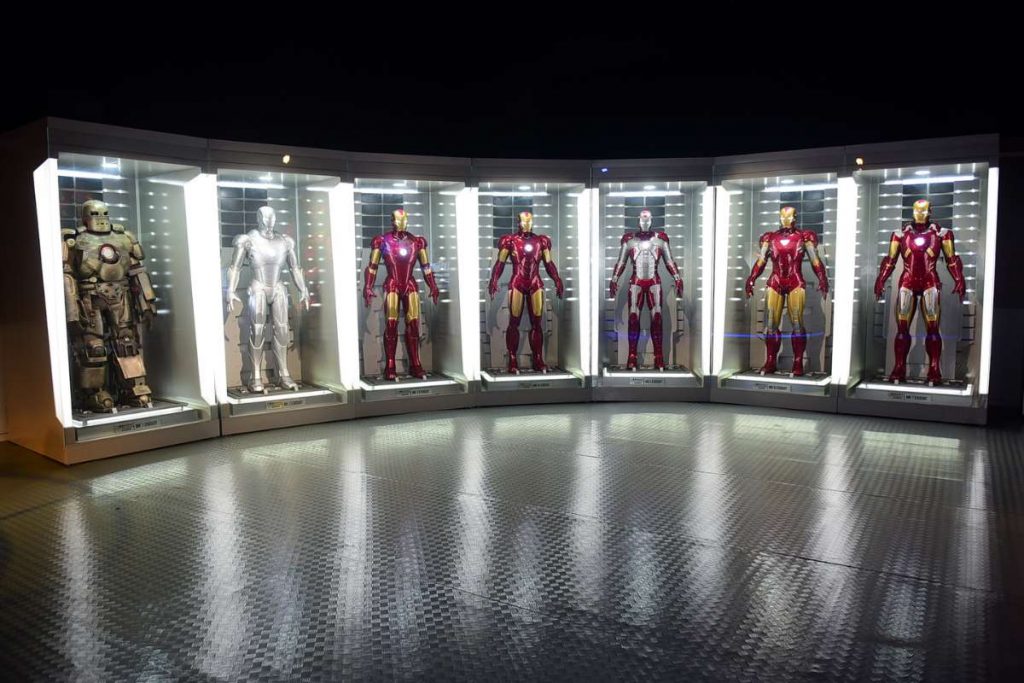 Fasosos visitam exposição Marvel Station