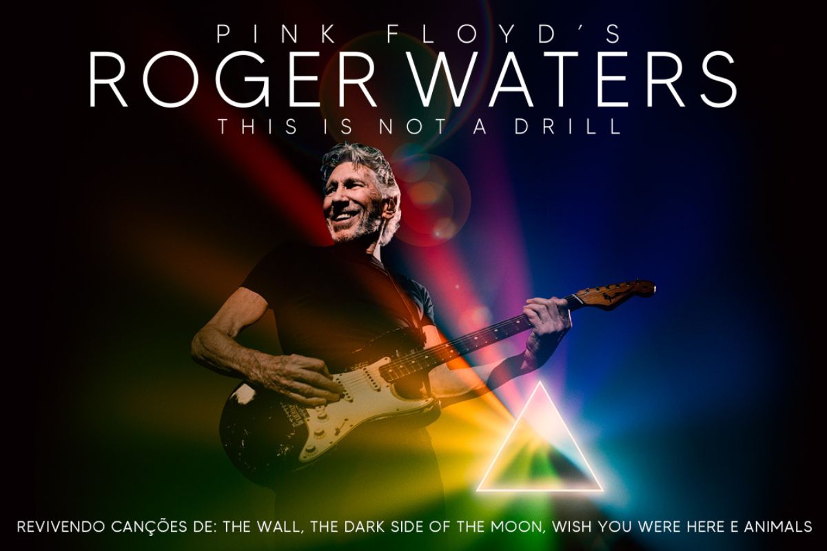 Imagem de divulgação da turnê "This is Not a Drill", de Roger Waters