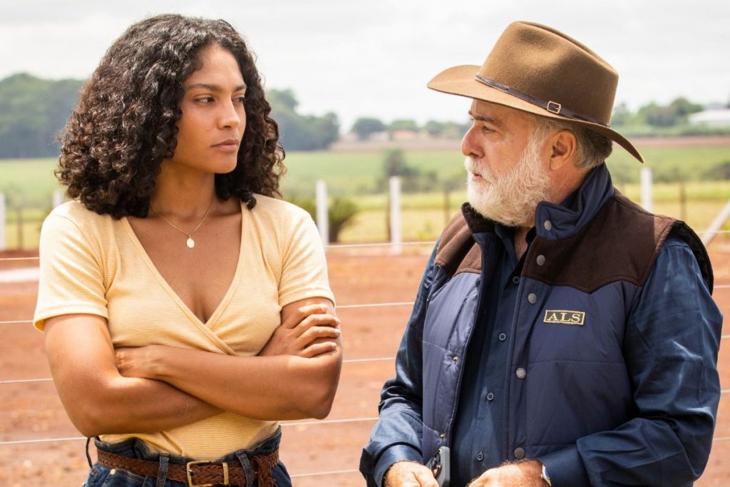 Bárbara Reis e Tony Ramos