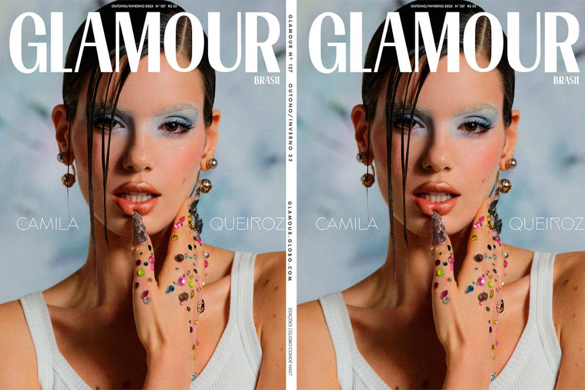 Camila Queiroz capa da Glamour