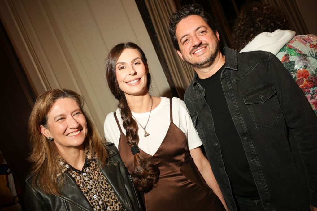 Cristina Betts, Sílvia Merati e Carlos Jereissati Filho