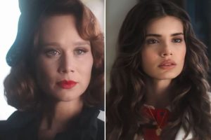 Gilda (Mariana Ximenes) e Marê (Camila Queiroz) em Amor Perfeito