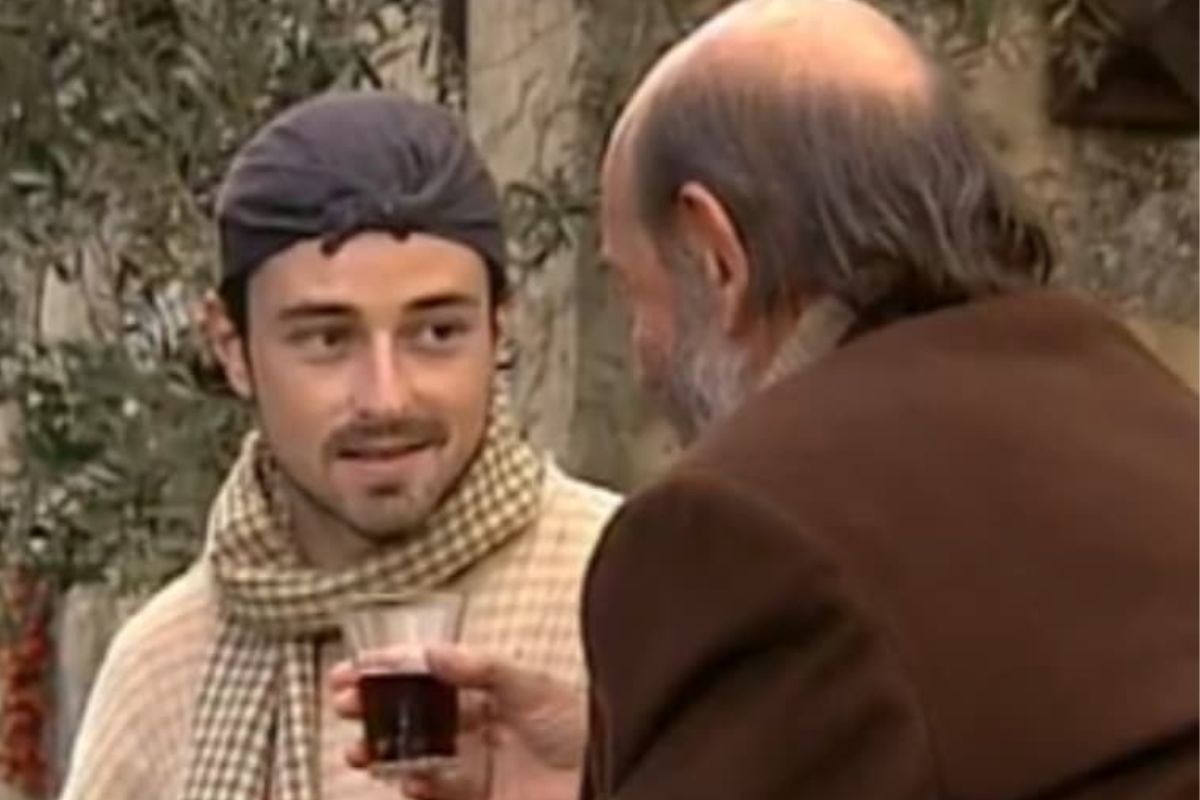 Giuseppe (Emilio Orciollo Neto) e Geremias (Raul Cortez) em cena de O Rei do GAdo