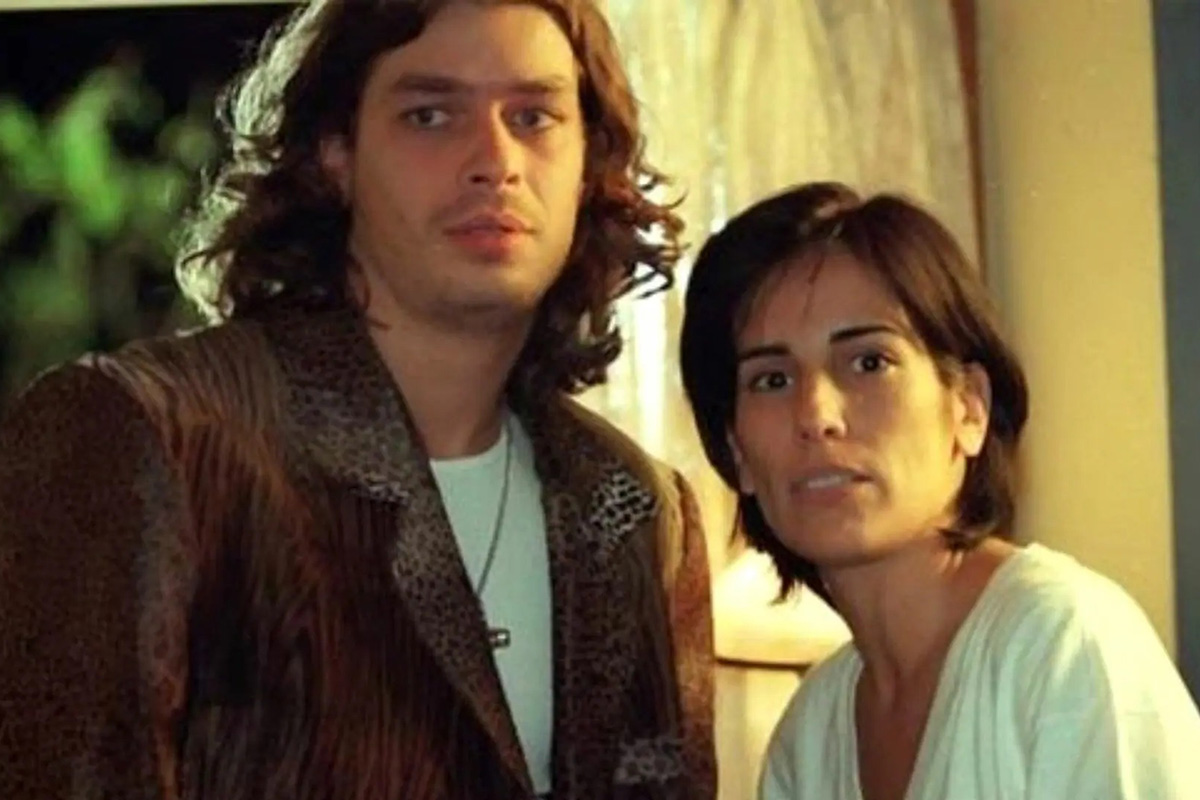 Marcos (Fábio Assunção) e Rafaela (Gloria Pires) em O Rei do Gado