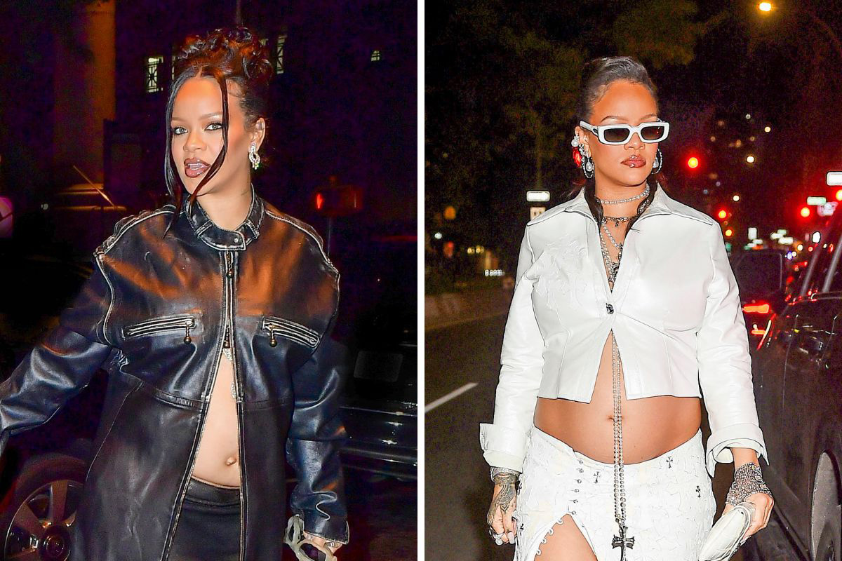 Rihanna arrasa nos looks de grávida