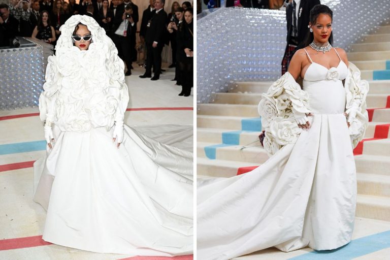 Rihanna arrasou no Met Gala