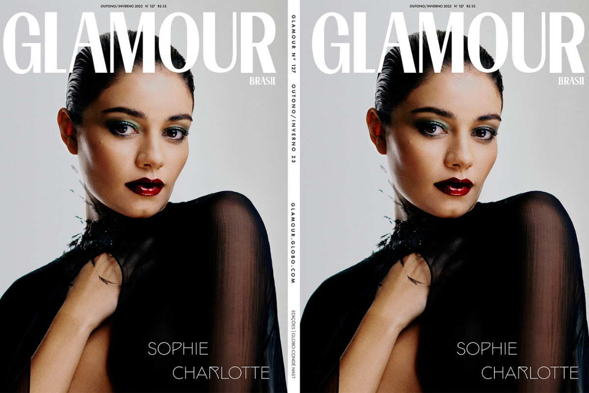 Sophie Charlotte capa Glamour