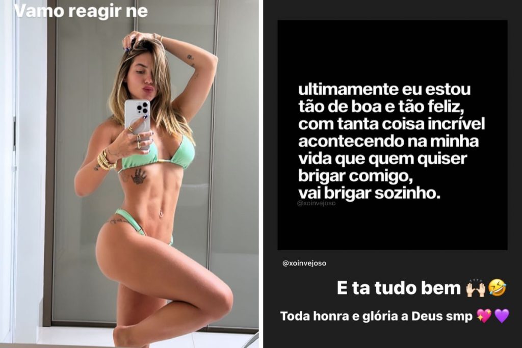 Virginia Fonseca de biquíni e dando indireta aos críticos