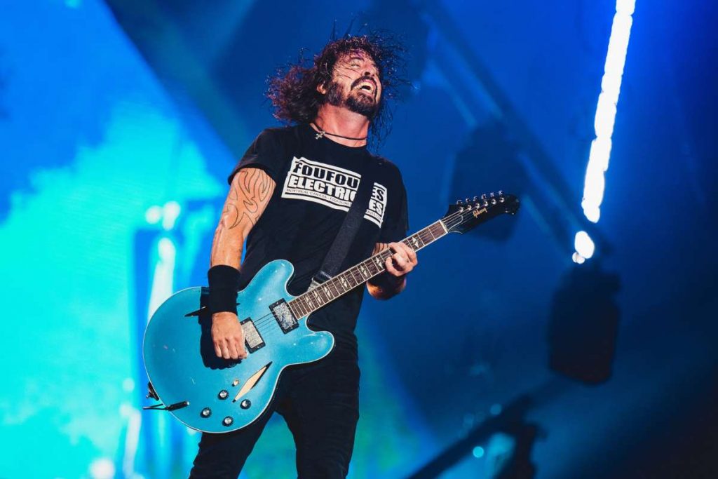 Foo Fighters no palco do Rock in Rio
