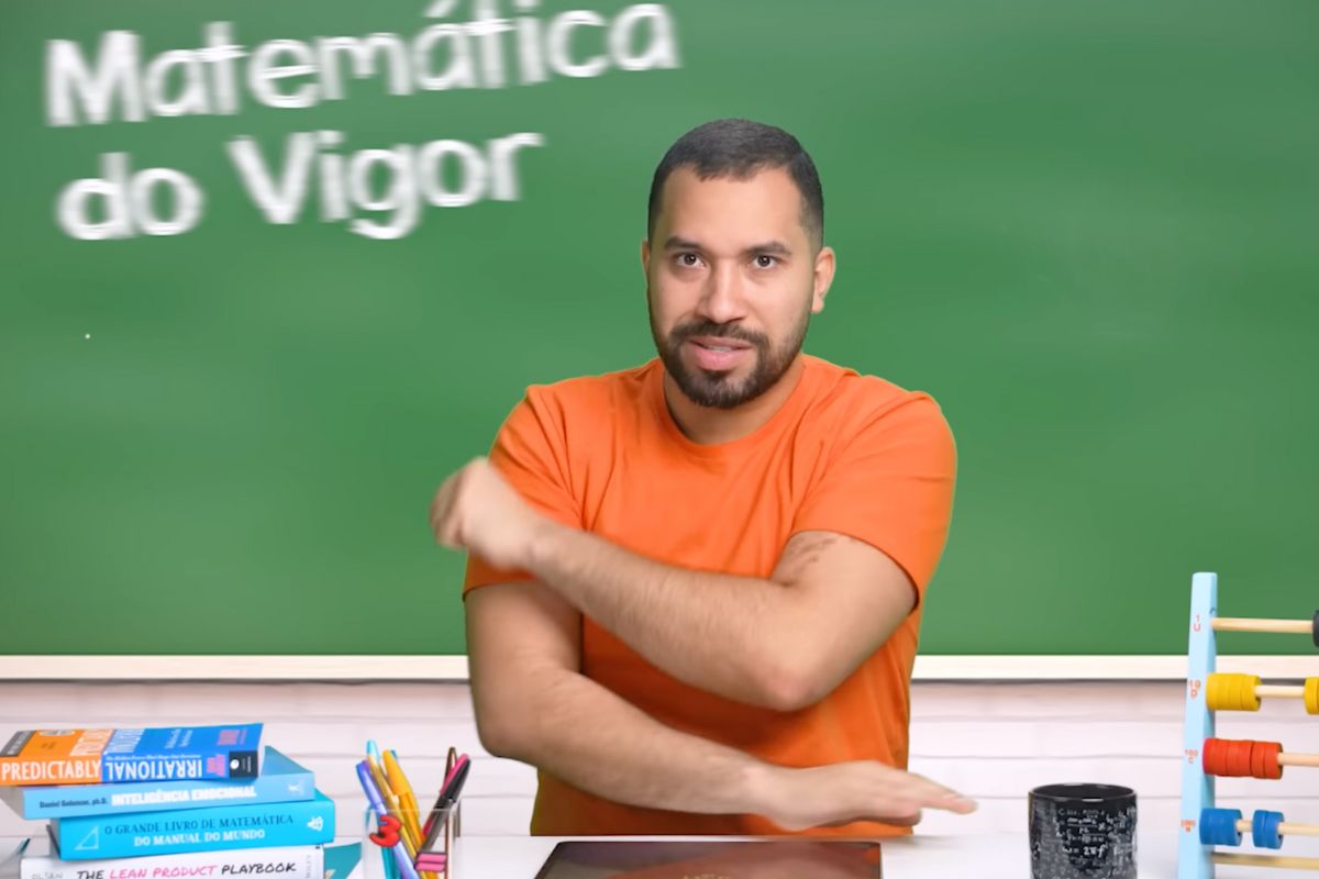 Gil do Vigor agora é professor de matemática para a garotada do Enem