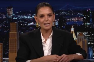 Katie Holmes, entrevista con Jimmy Fallon