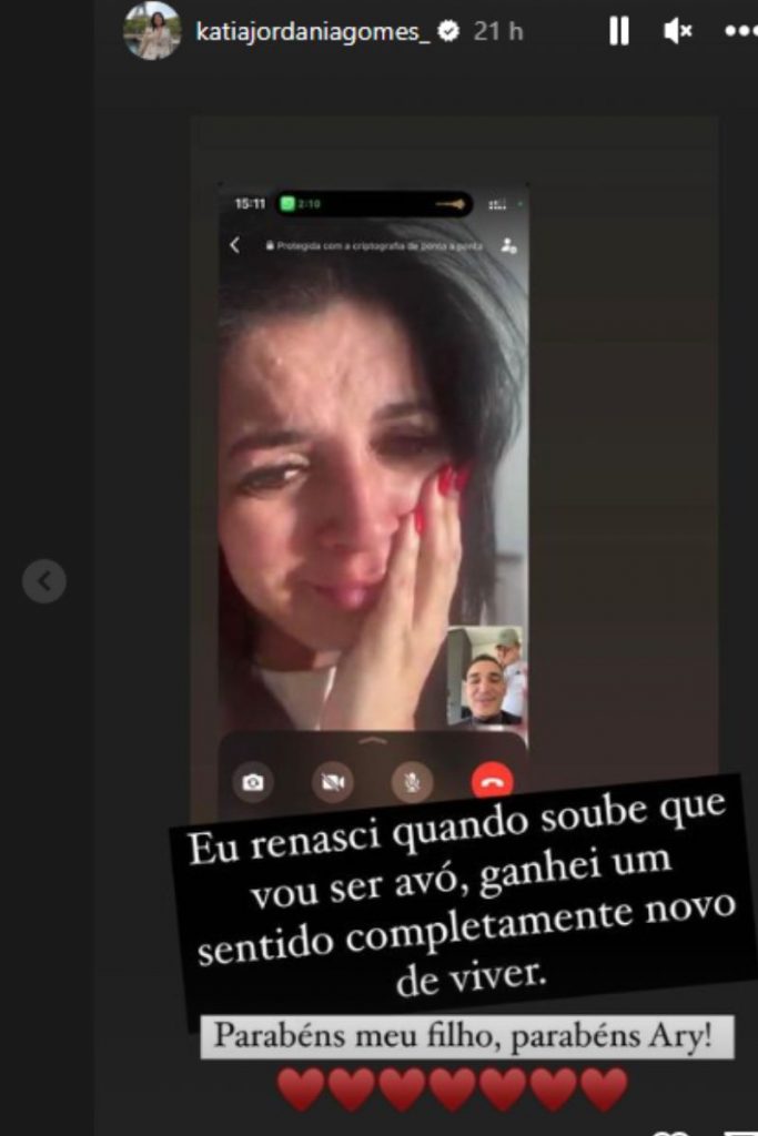 Mãe de JOão Gomes se emociona ao falar do primeiro neto