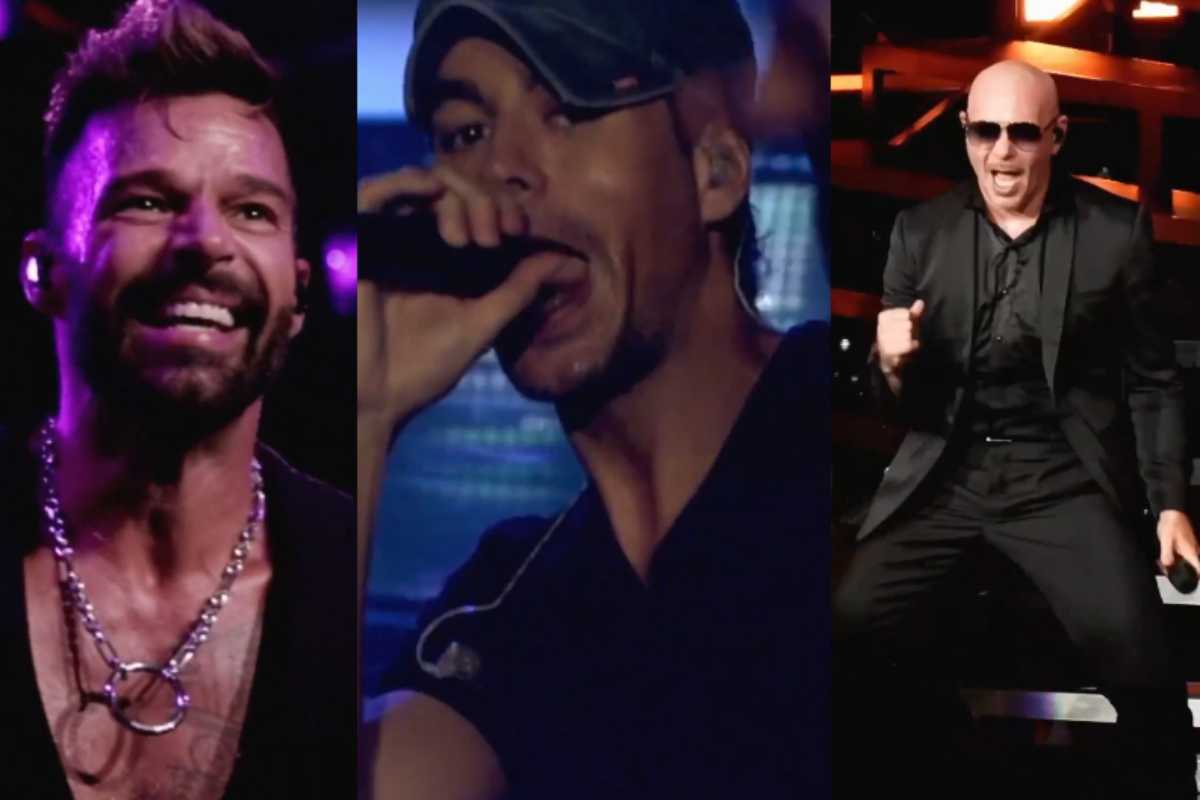 Ricky Martin, Enrique Iglesias, Pitbull