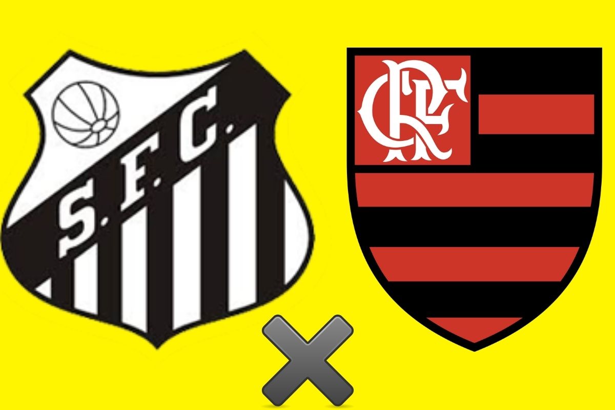 Santos e Flamengo