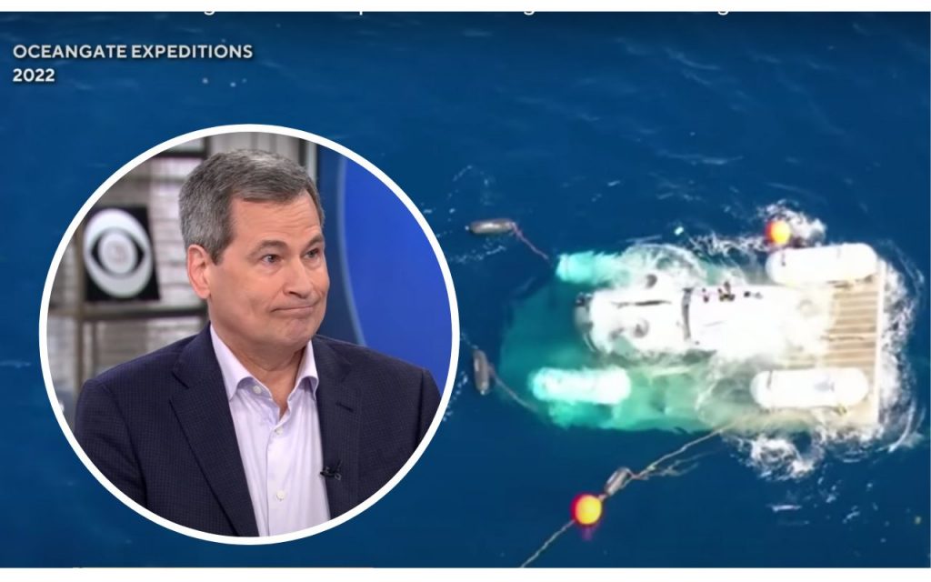 m entrevista a BBC, o jornalista David Pogue, descreveu as condições do submarino Titan como alarmantes 