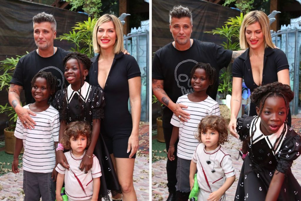 Titi, Bless, Zyan, Bruno Gagliasso e Giovanna Ewbank