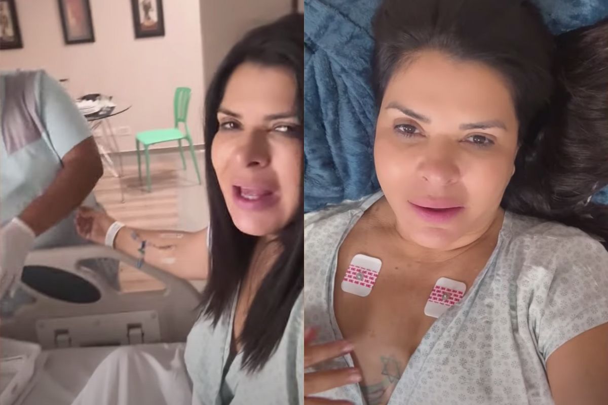 Mara Maravilha esclarece sua condição de saúde no hospital
