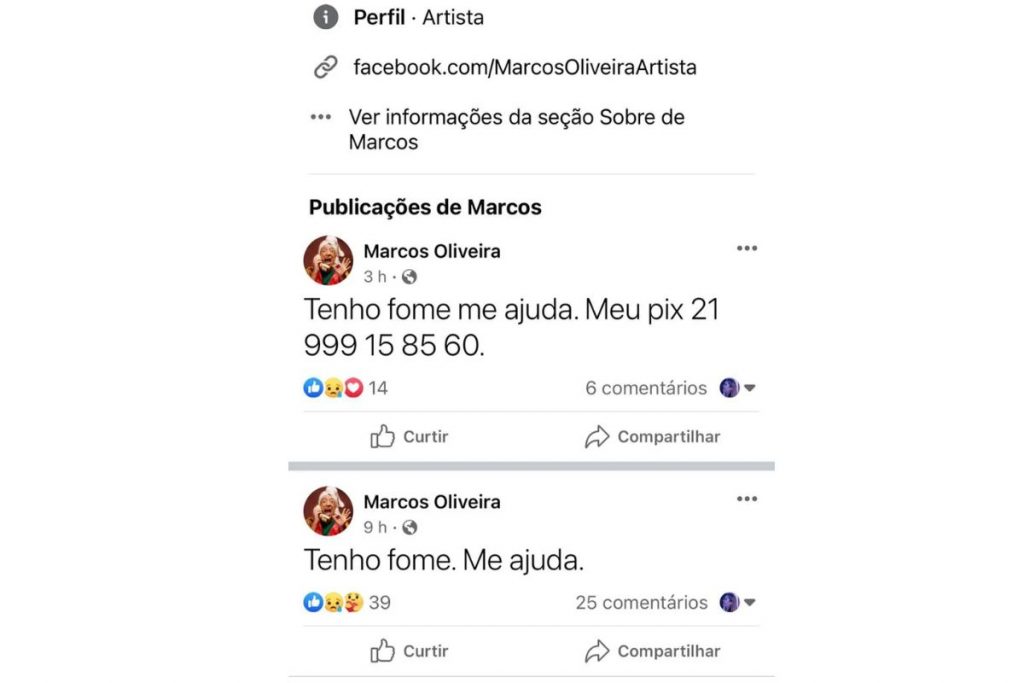 marcos oliveira, o beiçola