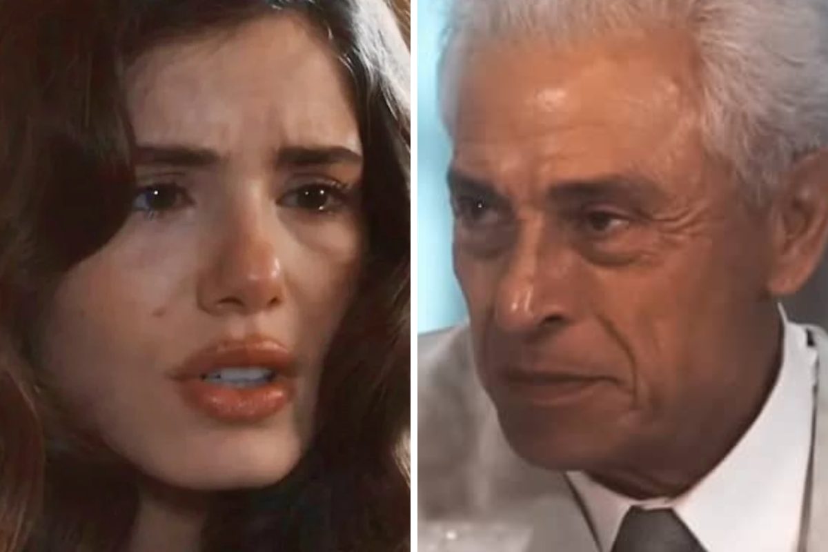 Marê (Camila Queiroz) e Leonel (Paulo Gorgulho) em cena de Amor Perfeito