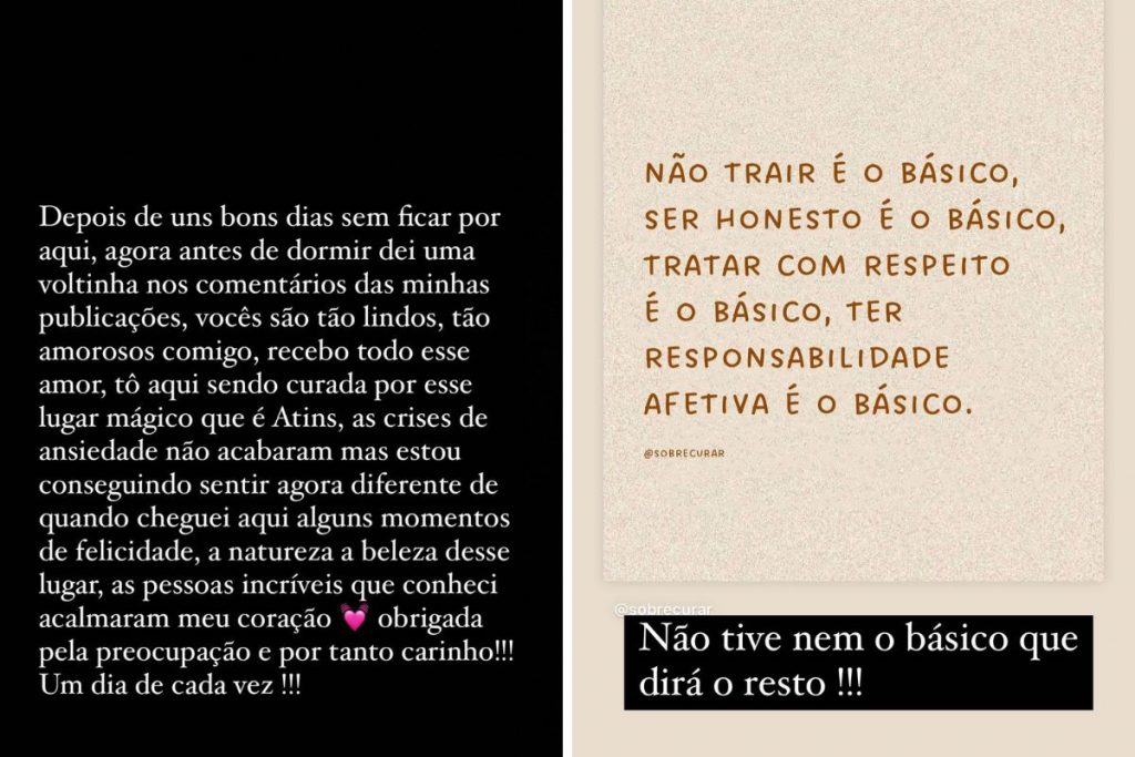 Preta Gil agradeceu carinho dos fãs e alfinetou o ex-marido