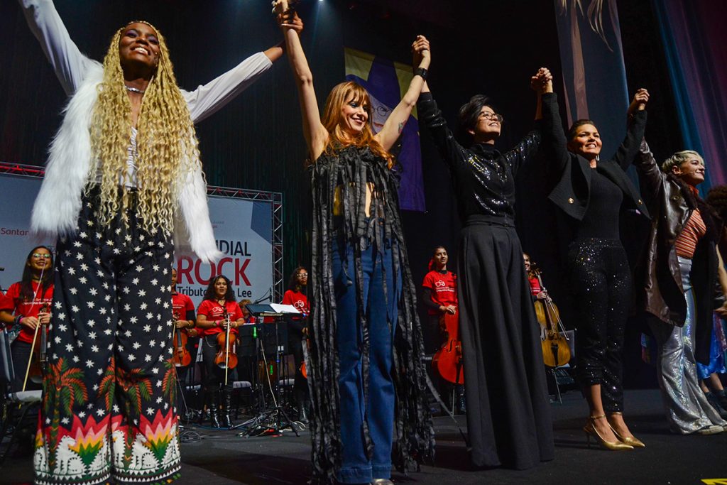 Mel Lisboa arrasou no tributo a Rita Lee, que morreu em maio