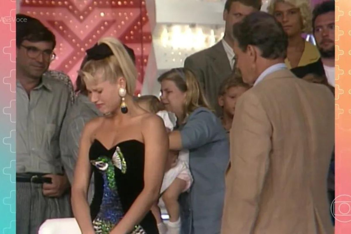 Reencontro entre Xuxa e seu pai no "Xou da Xuxa"