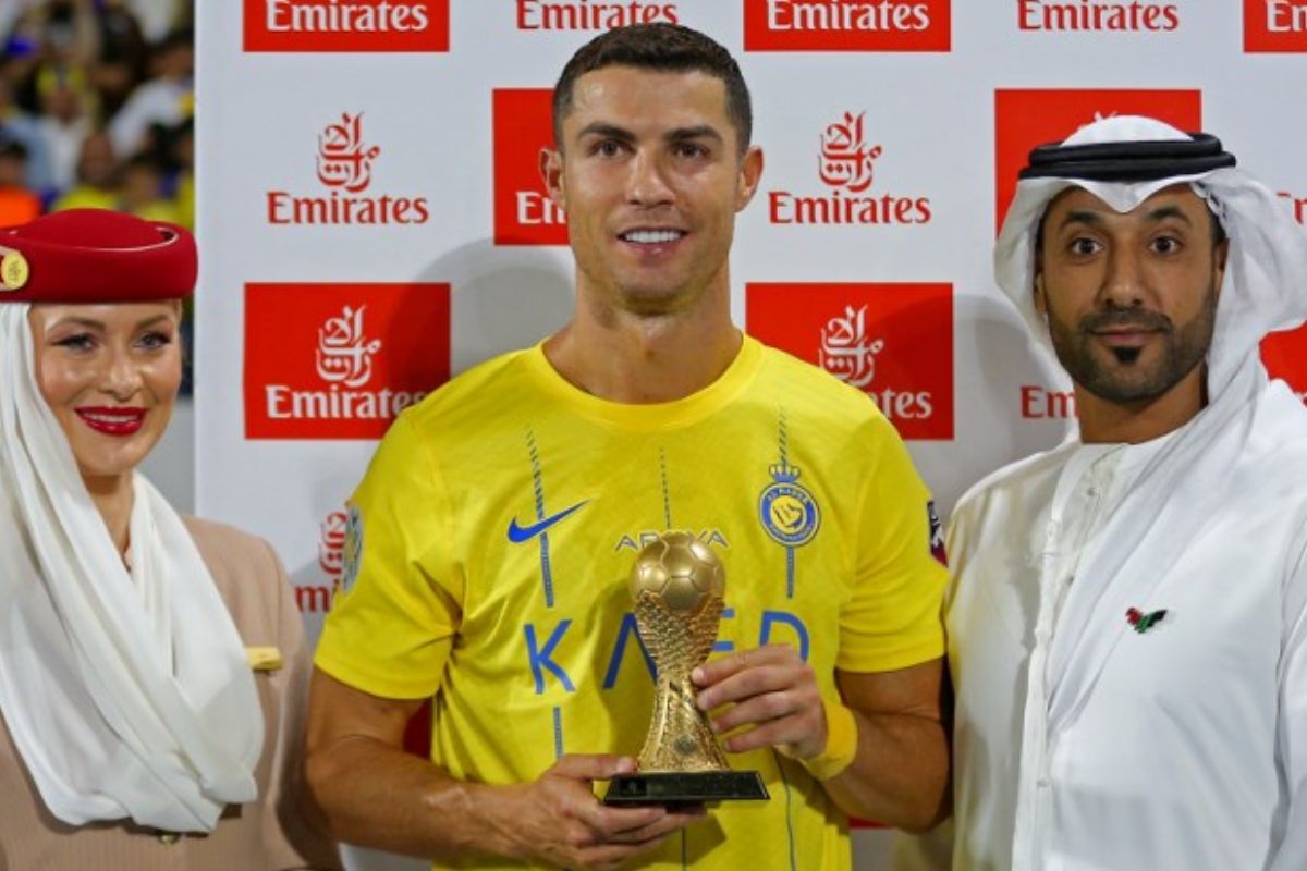Cristiano Ronaldo após ganhar título