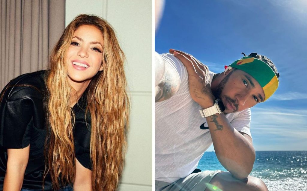 Shakira e Lewis Hamilton são mais que amigos, garante jornalista espanhol