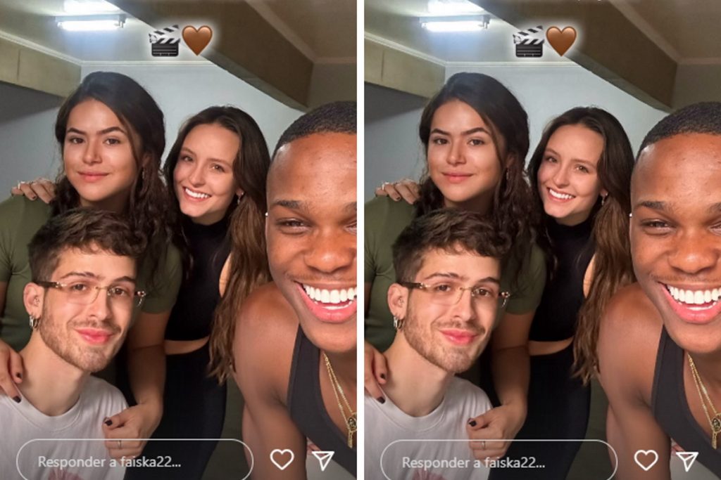 Joao Guilherme Maisa Silva e Larissa Manoela