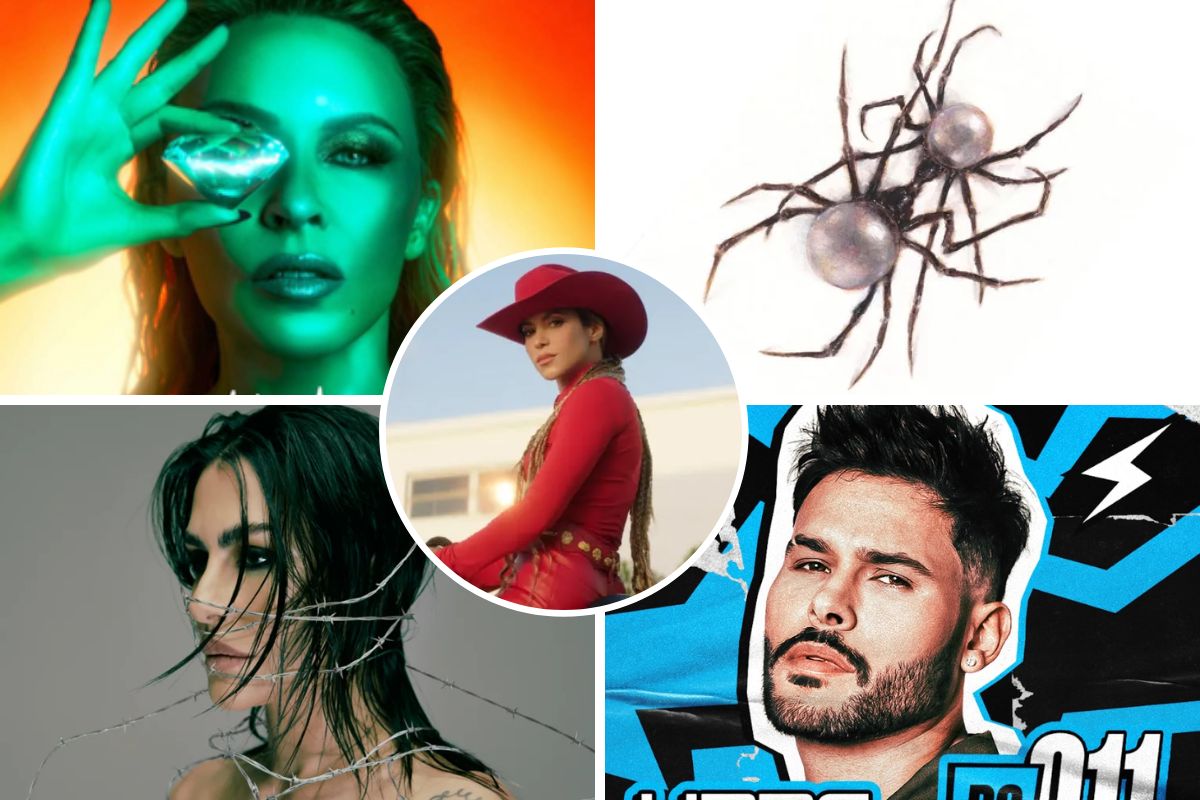 Sexta-Feira agitada: Kylie Minogue, Doja Cat, Shakira, Cleo e mais!