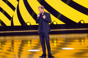 Príncipe Harry na cerimônia de encerramento dos Invictus Games